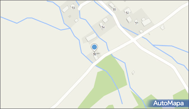 Bartne, Bartne, 56, mapa Bartne