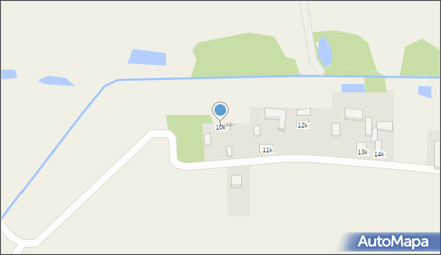 Bartochów, Bartochów, 10k, mapa Bartochów