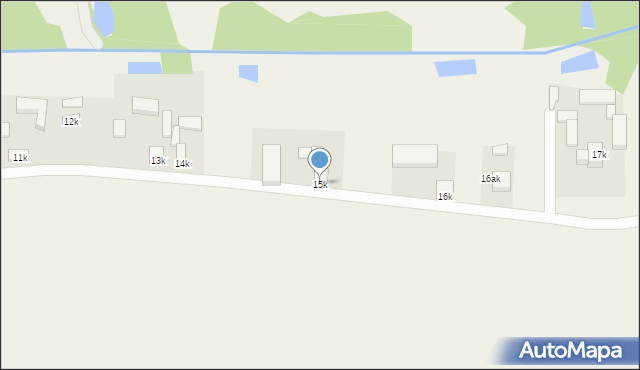 Bartochów, Bartochów, 15k, mapa Bartochów