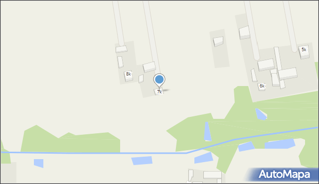 Bartochów, Bartochów, 7k, mapa Bartochów
