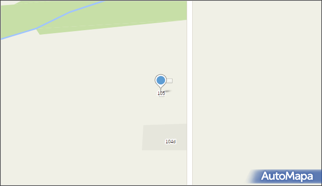 Bartodzieje, Bartodzieje, 105, mapa Bartodzieje