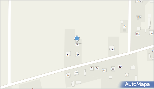 Bartodzieje, Bartodzieje, 5E, mapa Bartodzieje