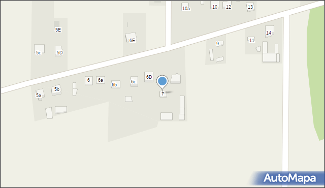 Bartodzieje, Bartodzieje, 7, mapa Bartodzieje