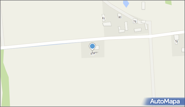 Bartodzieje, Bartodzieje, 87F, mapa Bartodzieje