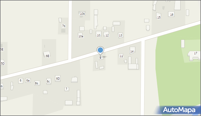 Bartodzieje, Bartodzieje, 9, mapa Bartodzieje