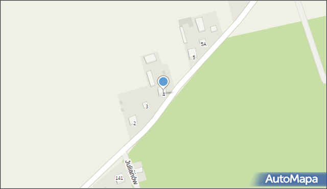 Bartodzieje, Bartodzieje, 4, mapa Bartodzieje