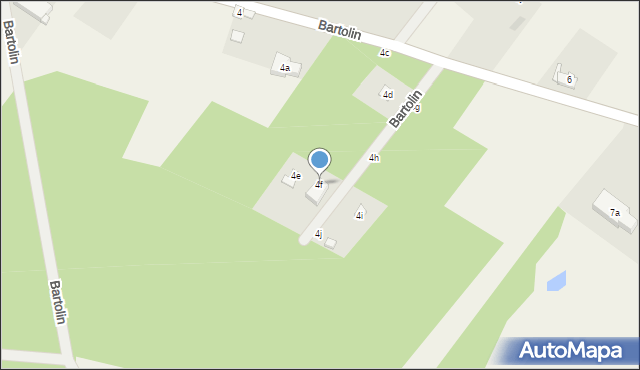 Bartolin, Bartolin, 4f, mapa Bartolin