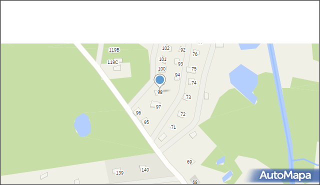 Bartołty Wielkie, Bartołty Wielkie, 98, mapa Bartołty Wielkie