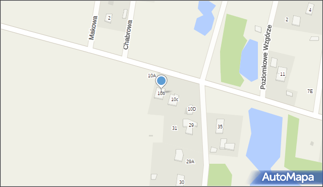 Bartosze, Bartosze, 10b, mapa Bartosze