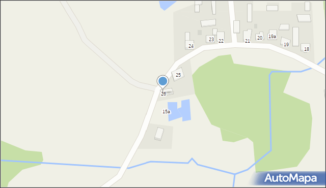 Bartosze, Bartosze, 26, mapa Bartosze