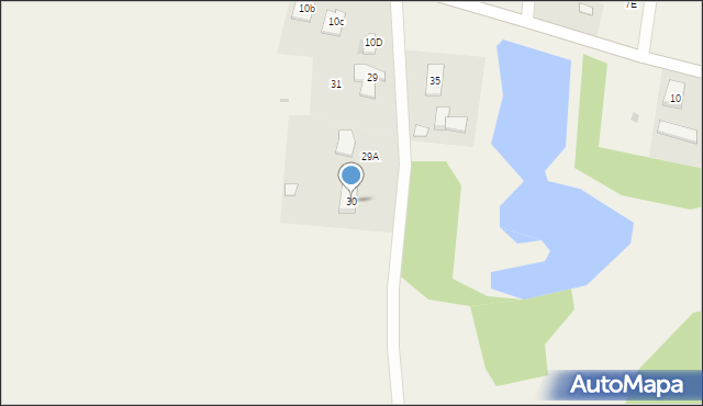 Bartosze, Bartosze, 30, mapa Bartosze