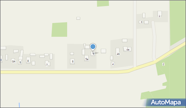 Bartoszowiny, Bartoszowiny, 5, mapa Bartoszowiny