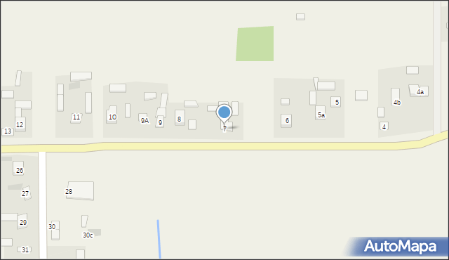 Bartoszowiny, Bartoszowiny, 7, mapa Bartoszowiny