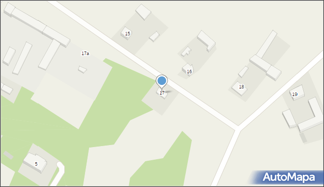 Bartoszówka, Bartoszówka, 17, mapa Bartoszówka