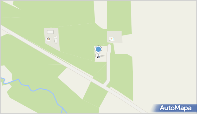 Bartoszówka, Bartoszówka, 40, mapa Bartoszówka