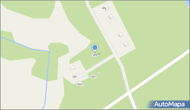 Bartoszylas, Bartoszylas, 40s, mapa Bartoszylas