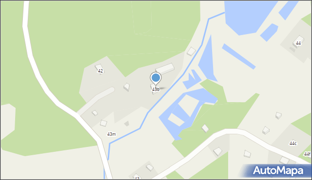 Bartoszylas, Bartoszylas, 43b, mapa Bartoszylas