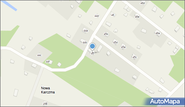 Bartoszylas, Bartoszylas, 45, mapa Bartoszylas