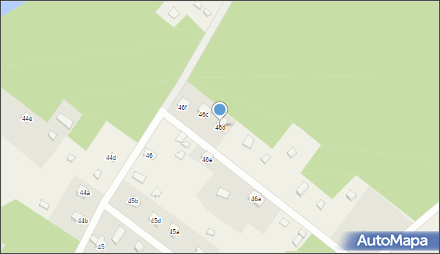 Bartoszylas, Bartoszylas, 46d, mapa Bartoszylas
