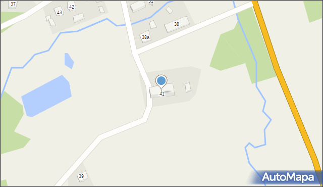 Barwinek, Barwinek, 41, mapa Barwinek