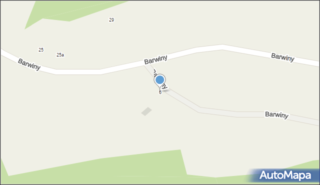 Barwiny, Barwiny, 6, mapa Barwiny