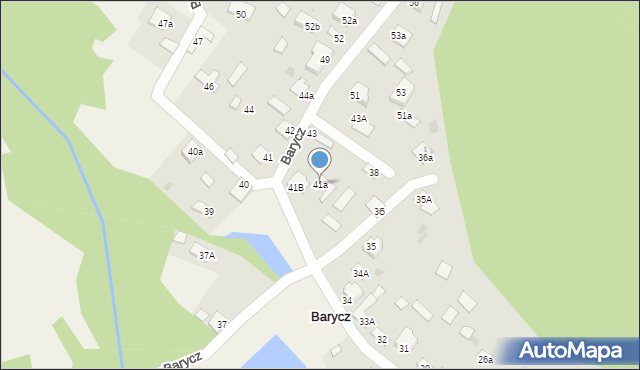 Barycz, Barycz, 41a, mapa Barycz