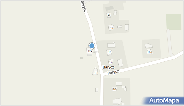 Barycz, Barycz, 18a, mapa Barycz