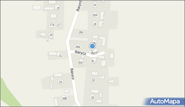 Barycz, Barycz, 30b, mapa Barycz