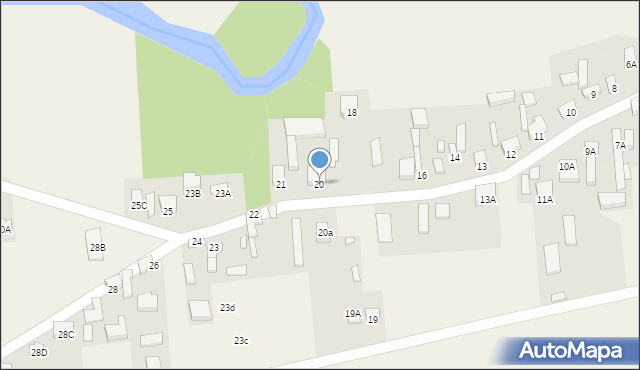 Barycz, Barycz, 20, mapa Barycz