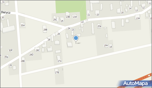 Barycz, Barycz, 23d, mapa Barycz