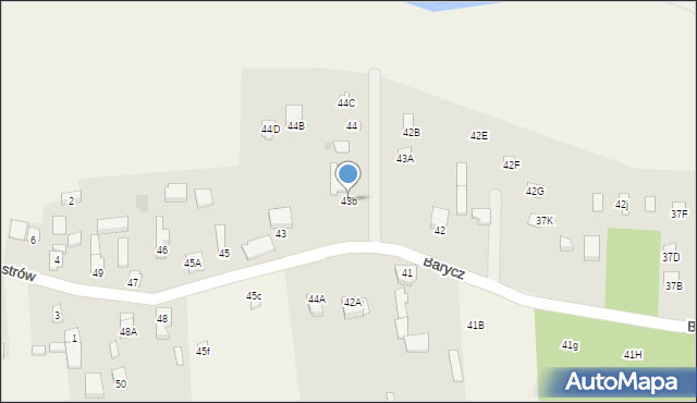 Barycz, Barycz, 43b, mapa Barycz