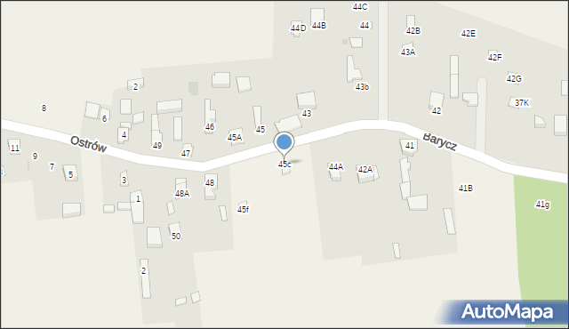Barycz, Barycz, 45c, mapa Barycz