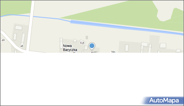 Baryczka, Baryczka, 40, mapa Baryczka