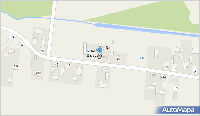 Baryczka, Baryczka, 41, mapa Baryczka