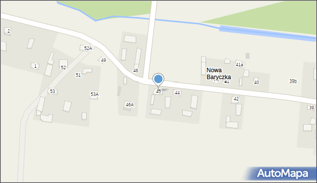 Baryczka, Baryczka, 45, mapa Baryczka