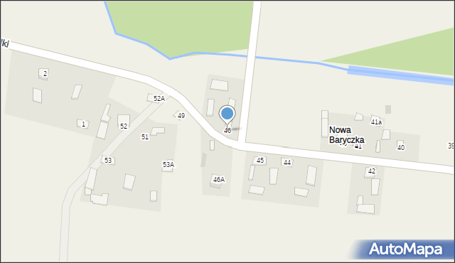 Baryczka, Baryczka, 46, mapa Baryczka