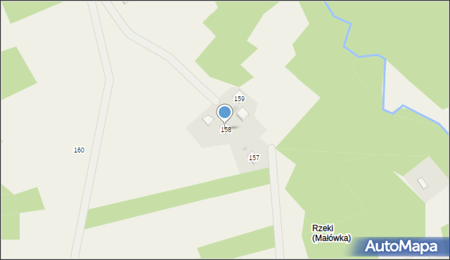 Baryczka, Baryczka, 158, mapa Baryczka