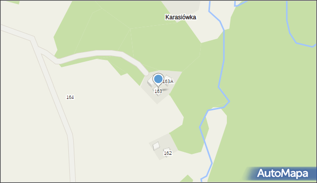 Baryczka, Baryczka, 163, mapa Baryczka