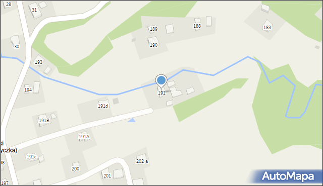 Baryczka, Baryczka, 191, mapa Baryczka