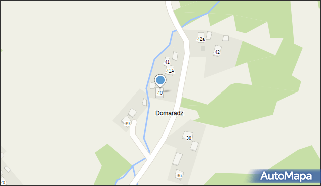 Baryczka, Baryczka, 40, mapa Baryczka