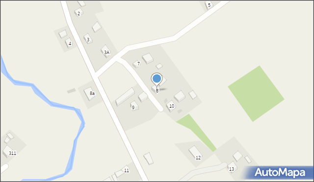 Baryczka, Baryczka, 8, mapa Baryczka