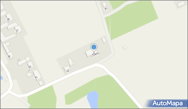 Barzowice, Barzowice, 42A, mapa Barzowice