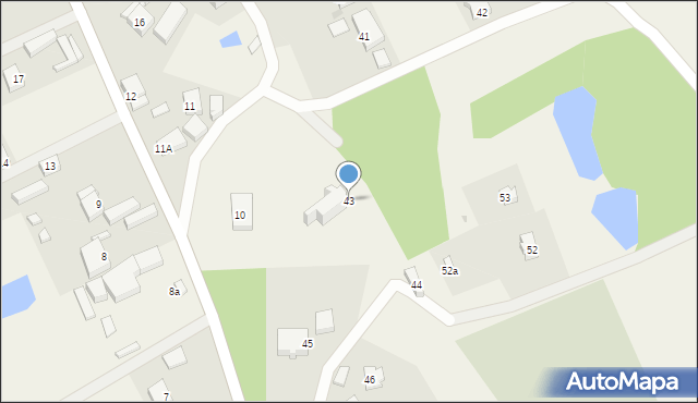 Barzowice, Barzowice, 43, mapa Barzowice