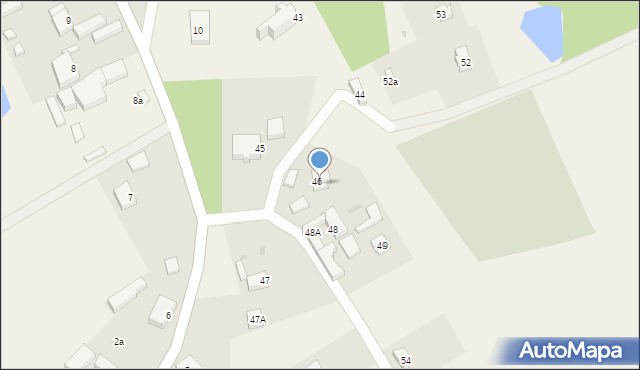 Barzowice, Barzowice, 46a, mapa Barzowice