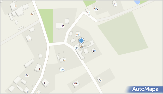 Barzowice, Barzowice, 48, mapa Barzowice