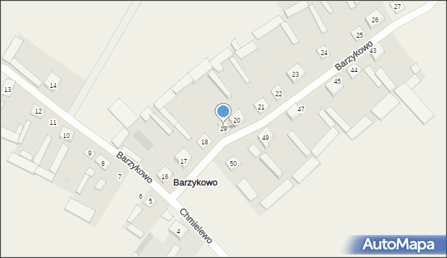 Barzykowo, Barzykowo, 19, mapa Barzykowo