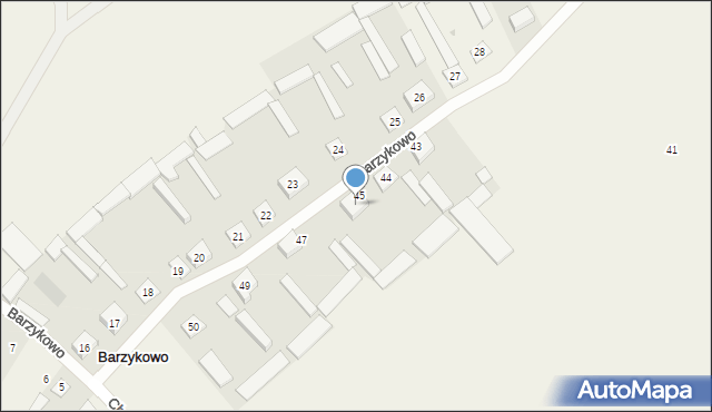 Barzykowo, Barzykowo, 46, mapa Barzykowo