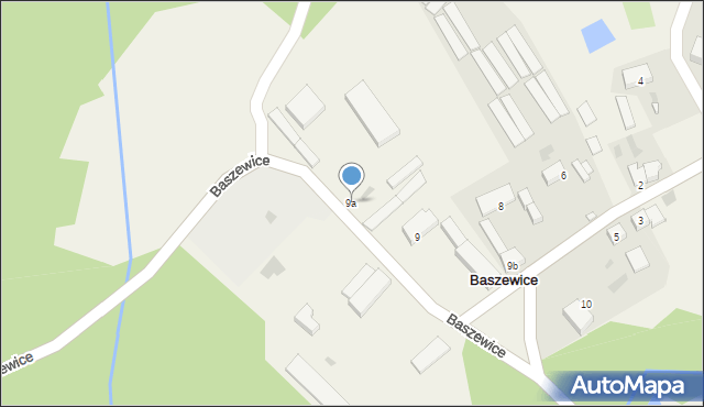 Baszewice, Baszewice, 9a, mapa Baszewice