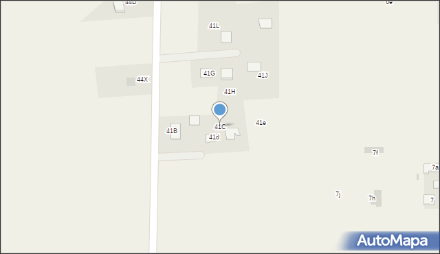 Baszki, Baszki, 41C, mapa Baszki