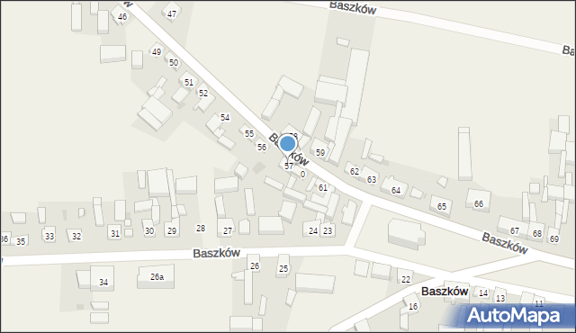 Baszków, Baszków, 57, mapa Baszków